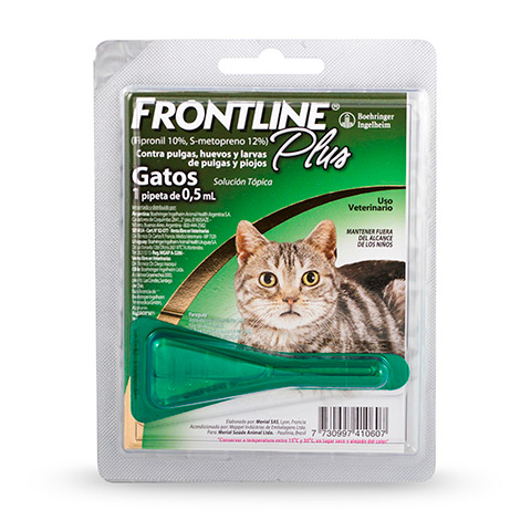 Frontline Plus gatos